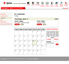 Sprint PCS Calendar